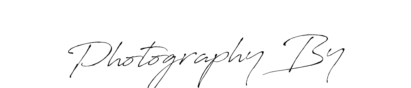 Make a beautiful signature design for name Photography By. With this signature (Antro_Vectra) style, you can create a handwritten signature for free. Photography By signature style 6 images and pictures png