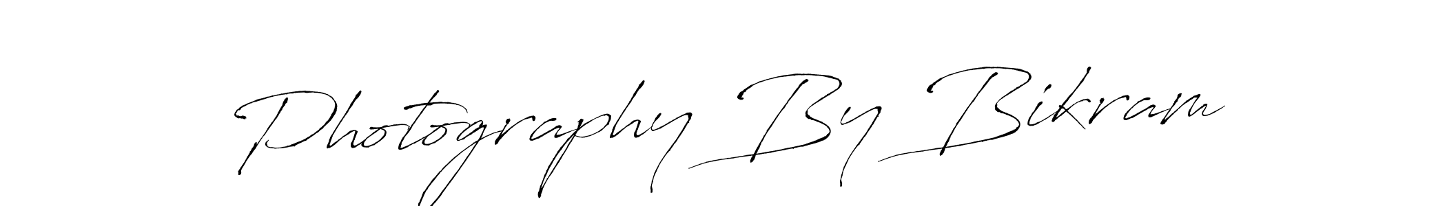 How to make Photography By Bikram signature? Antro_Vectra is a professional autograph style. Create handwritten signature for Photography By Bikram name. Photography By Bikram signature style 6 images and pictures png
