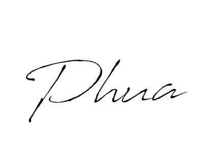 Make a beautiful signature design for name Phua. With this signature (Antro_Vectra) style, you can create a handwritten signature for free. Phua signature style 6 images and pictures png