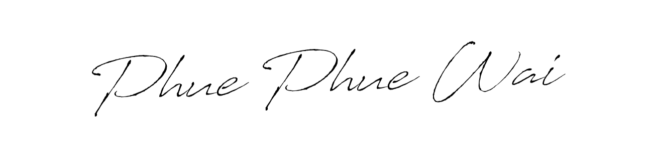 Make a beautiful signature design for name Phue Phue Wai. Use this online signature maker to create a handwritten signature for free. Phue Phue Wai signature style 6 images and pictures png