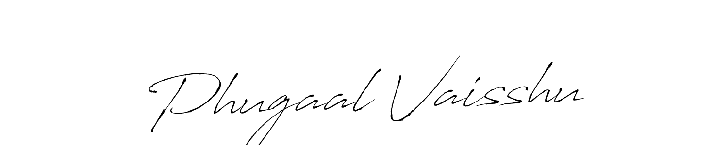 Also we have Phugaal Vaisshu name is the best signature style. Create professional handwritten signature collection using Antro_Vectra autograph style. Phugaal Vaisshu signature style 6 images and pictures png