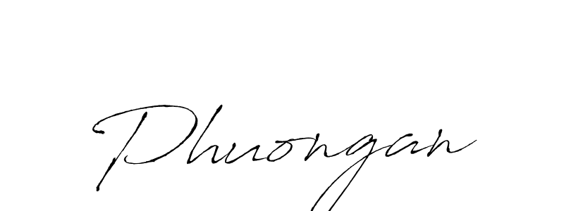 You should practise on your own different ways (Antro_Vectra) to write your name (Phuongan) in signature. don't let someone else do it for you. Phuongan signature style 6 images and pictures png