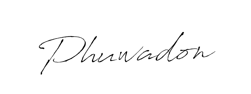 The best way (Antro_Vectra) to make a short signature is to pick only two or three words in your name. The name Phuwadon include a total of six letters. For converting this name. Phuwadon signature style 6 images and pictures png