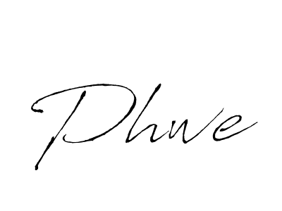 It looks lik you need a new signature style for name Phwe. Design unique handwritten (Antro_Vectra) signature with our free signature maker in just a few clicks. Phwe signature style 6 images and pictures png