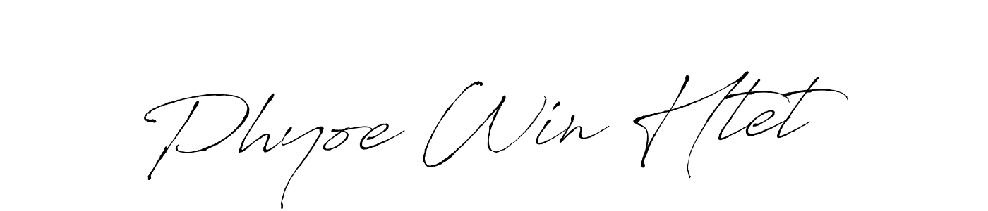 Make a beautiful signature design for name Phyoe Win Htet. Use this online signature maker to create a handwritten signature for free. Phyoe Win Htet signature style 6 images and pictures png