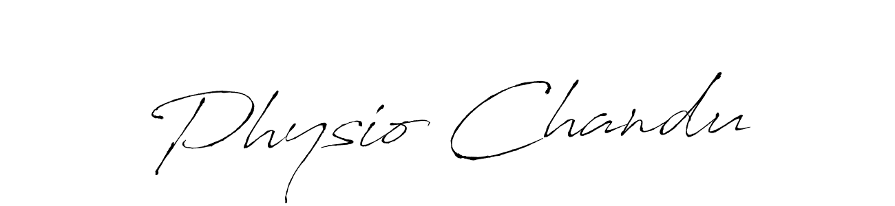 Use a signature maker to create a handwritten signature online. With this signature software, you can design (Antro_Vectra) your own signature for name Physio Chandu. Physio Chandu signature style 6 images and pictures png