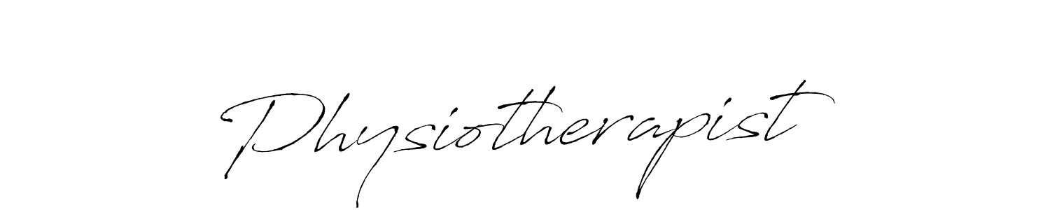 Similarly Antro_Vectra is the best handwritten signature design. Signature creator online .You can use it as an online autograph creator for name Physiotherapist. Physiotherapist signature style 6 images and pictures png