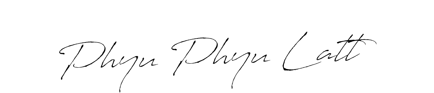 Once you've used our free online signature maker to create your best signature Antro_Vectra style, it's time to enjoy all of the benefits that Phyu Phyu Latt name signing documents. Phyu Phyu Latt signature style 6 images and pictures png