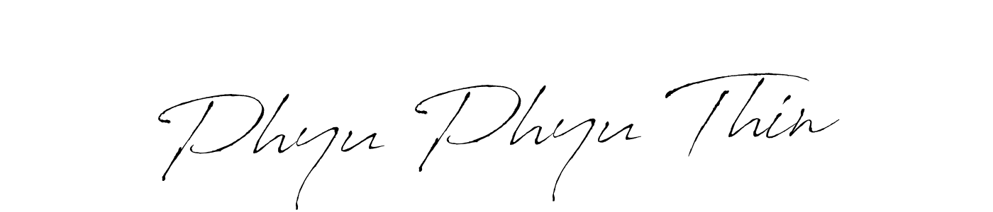 Use a signature maker to create a handwritten signature online. With this signature software, you can design (Antro_Vectra) your own signature for name Phyu Phyu Thin. Phyu Phyu Thin signature style 6 images and pictures png