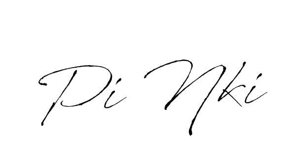 See photos of Pi Nki official signature by Spectra . Check more albums & portfolios. Read reviews & check more about Antro_Vectra font. Pi Nki signature style 6 images and pictures png