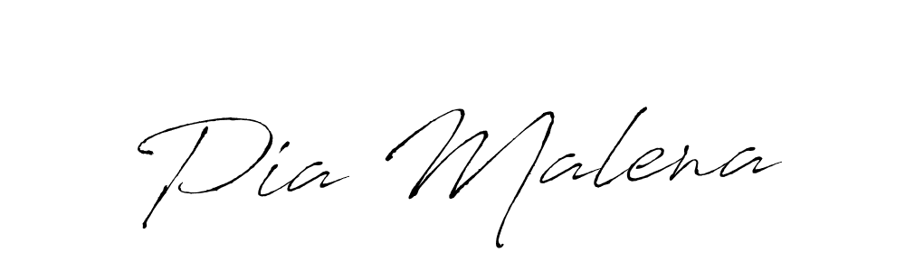 Similarly Antro_Vectra is the best handwritten signature design. Signature creator online .You can use it as an online autograph creator for name Pia Malena. Pia Malena signature style 6 images and pictures png