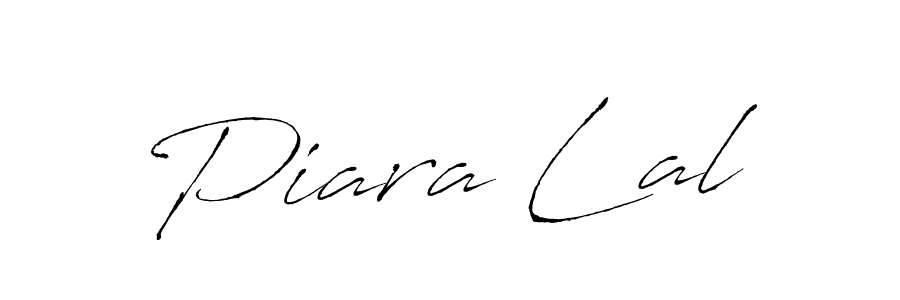 Piara Lal stylish signature style. Best Handwritten Sign (Antro_Vectra) for my name. Handwritten Signature Collection Ideas for my name Piara Lal. Piara Lal signature style 6 images and pictures png