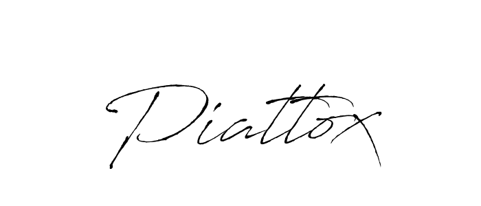 Piattox stylish signature style. Best Handwritten Sign (Antro_Vectra) for my name. Handwritten Signature Collection Ideas for my name Piattox. Piattox signature style 6 images and pictures png