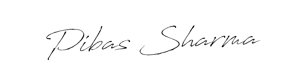 You should practise on your own different ways (Antro_Vectra) to write your name (Pibas Sharma) in signature. don't let someone else do it for you. Pibas Sharma signature style 6 images and pictures png