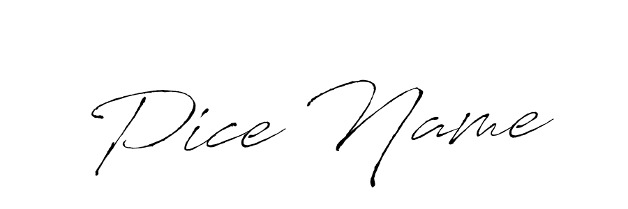 Similarly Antro_Vectra is the best handwritten signature design. Signature creator online .You can use it as an online autograph creator for name Pice Name. Pice Name signature style 6 images and pictures png