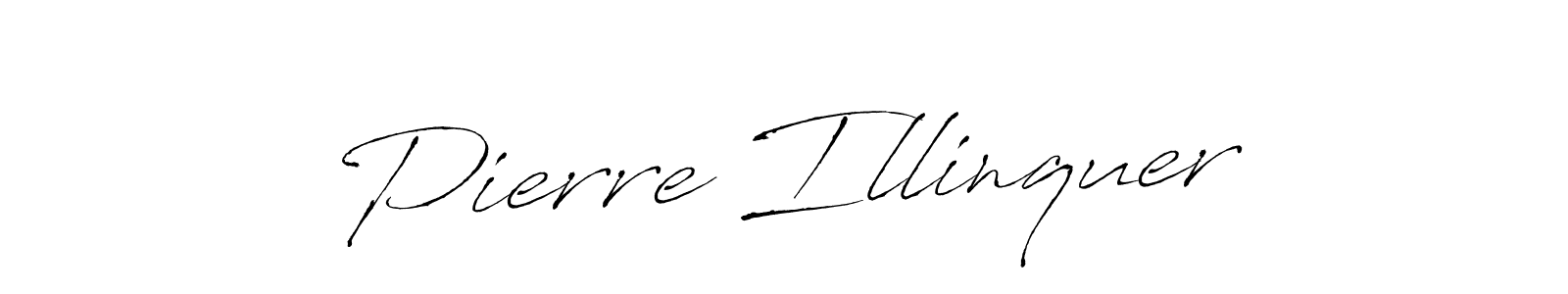 You should practise on your own different ways (Antro_Vectra) to write your name (Pierre Illinquer) in signature. don't let someone else do it for you. Pierre Illinquer signature style 6 images and pictures png