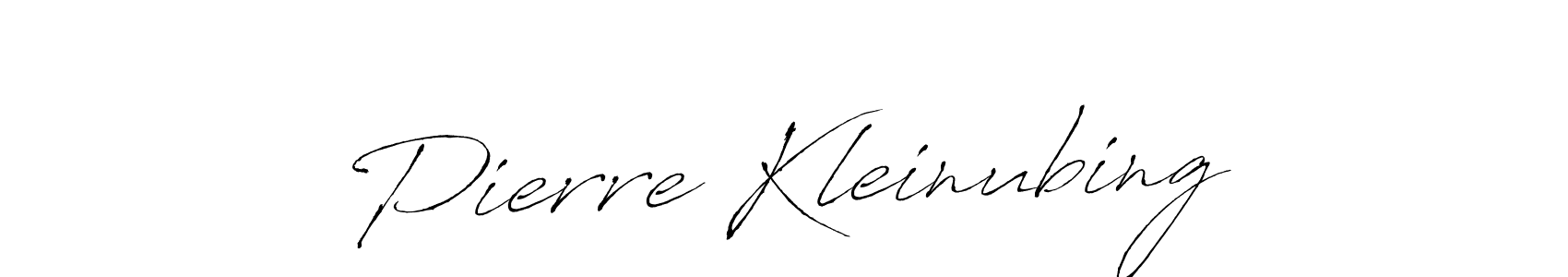 Pierre Kleinubing stylish signature style. Best Handwritten Sign (Antro_Vectra) for my name. Handwritten Signature Collection Ideas for my name Pierre Kleinubing. Pierre Kleinubing signature style 6 images and pictures png
