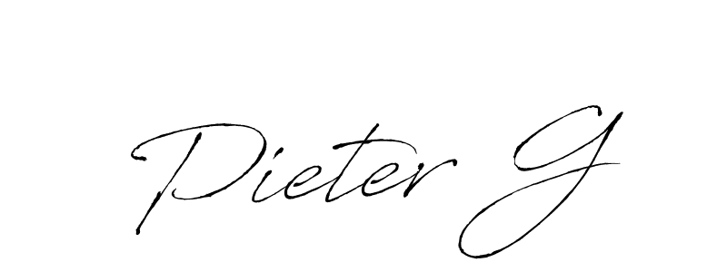 It looks lik you need a new signature style for name Pieter G. Design unique handwritten (Antro_Vectra) signature with our free signature maker in just a few clicks. Pieter G signature style 6 images and pictures png