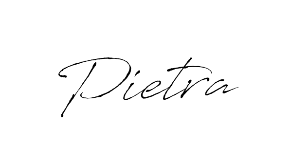 Use a signature maker to create a handwritten signature online. With this signature software, you can design (Antro_Vectra) your own signature for name Pietra. Pietra signature style 6 images and pictures png