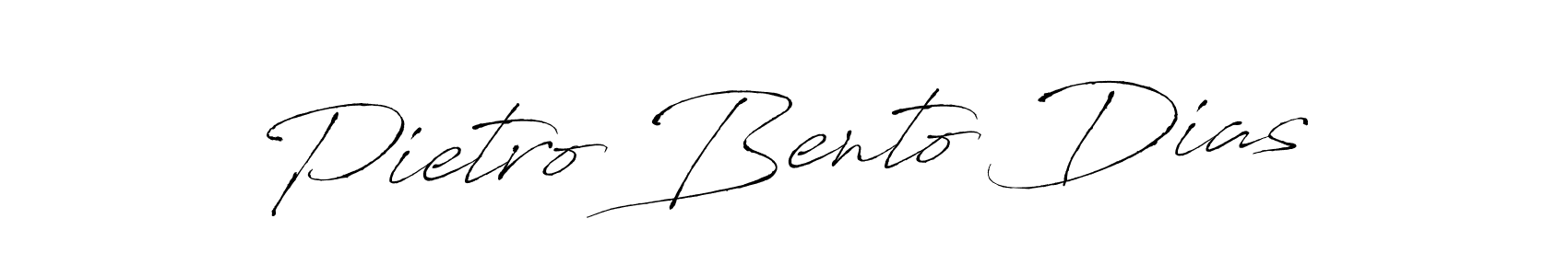 Antro_Vectra is a professional signature style that is perfect for those who want to add a touch of class to their signature. It is also a great choice for those who want to make their signature more unique. Get Pietro Bento Dias name to fancy signature for free. Pietro Bento Dias signature style 6 images and pictures png