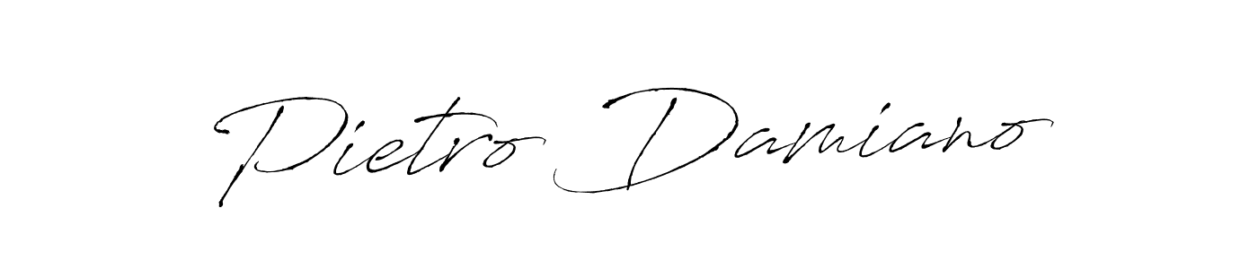 You can use this online signature creator to create a handwritten signature for the name Pietro Damiano. This is the best online autograph maker. Pietro Damiano signature style 6 images and pictures png