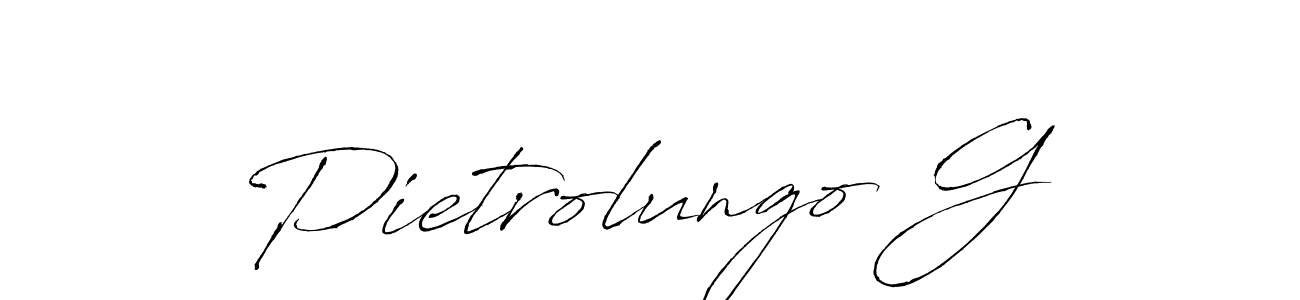 This is the best signature style for the Pietrolungo G name. Also you like these signature font (Antro_Vectra). Mix name signature. Pietrolungo G signature style 6 images and pictures png