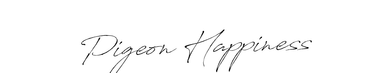 It looks lik you need a new signature style for name Pigeon Happiness. Design unique handwritten (Antro_Vectra) signature with our free signature maker in just a few clicks. Pigeon Happiness signature style 6 images and pictures png