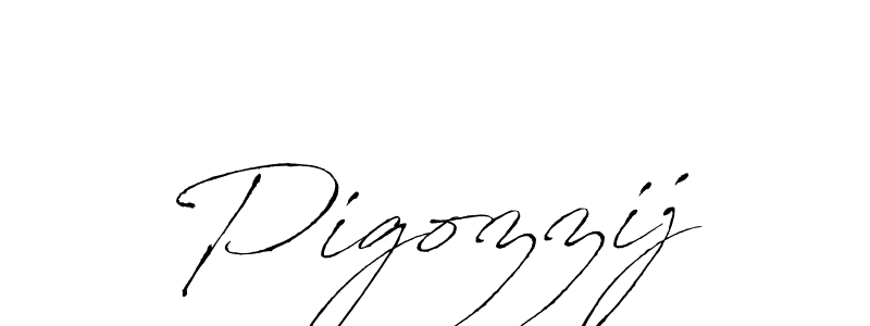Pigozzij stylish signature style. Best Handwritten Sign (Antro_Vectra) for my name. Handwritten Signature Collection Ideas for my name Pigozzij. Pigozzij signature style 6 images and pictures png