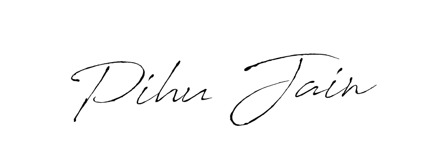 Here are the top 10 professional signature styles for the name Pihu Jain. These are the best autograph styles you can use for your name. Pihu Jain signature style 6 images and pictures png