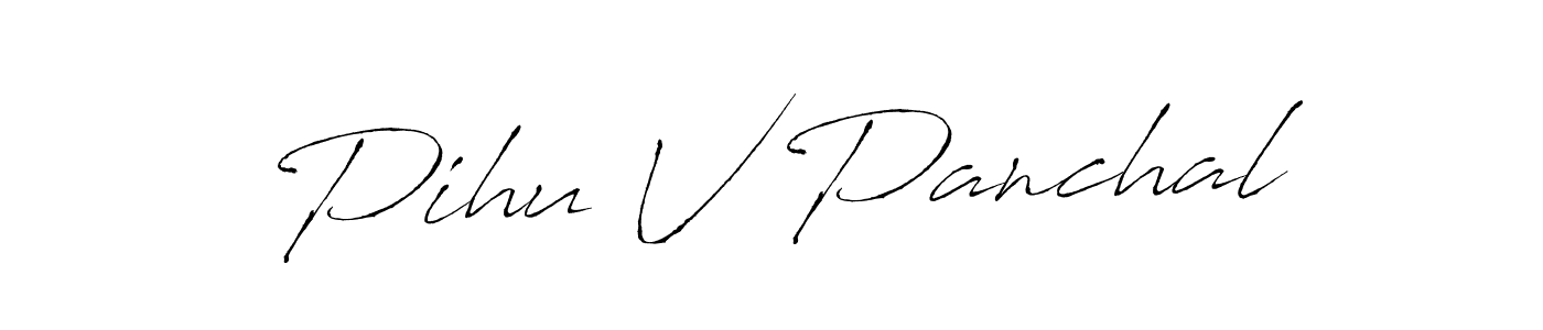 Here are the top 10 professional signature styles for the name Pihu V Panchal. These are the best autograph styles you can use for your name. Pihu V Panchal signature style 6 images and pictures png