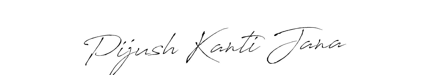 Also we have Pijush Kanti Jana name is the best signature style. Create professional handwritten signature collection using Antro_Vectra autograph style. Pijush Kanti Jana signature style 6 images and pictures png