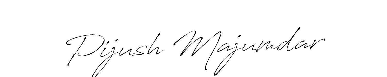 Design your own signature with our free online signature maker. With this signature software, you can create a handwritten (Antro_Vectra) signature for name Pijush Majumdar. Pijush Majumdar signature style 6 images and pictures png