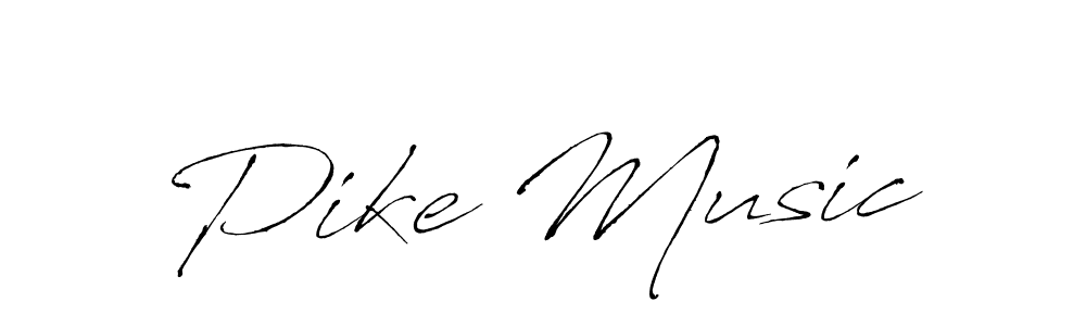 How to make Pike Music signature? Antro_Vectra is a professional autograph style. Create handwritten signature for Pike Music name. Pike Music signature style 6 images and pictures png