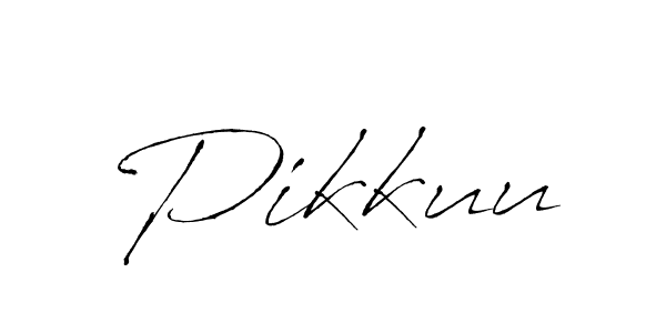 The best way (Antro_Vectra) to make a short signature is to pick only two or three words in your name. The name Pikkuu include a total of six letters. For converting this name. Pikkuu signature style 6 images and pictures png