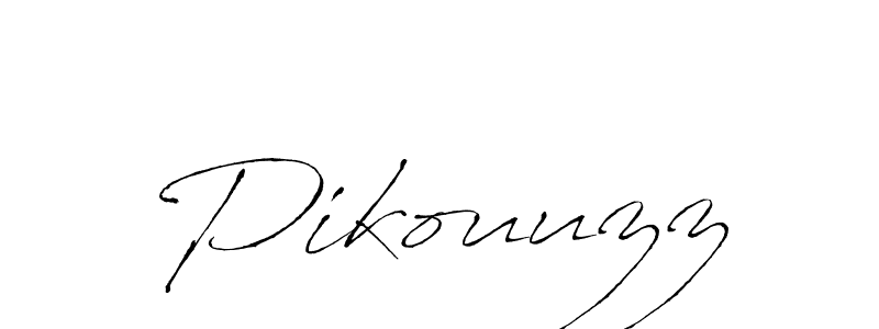 How to make Pikouuzz name signature. Use Antro_Vectra style for creating short signs online. This is the latest handwritten sign. Pikouuzz signature style 6 images and pictures png