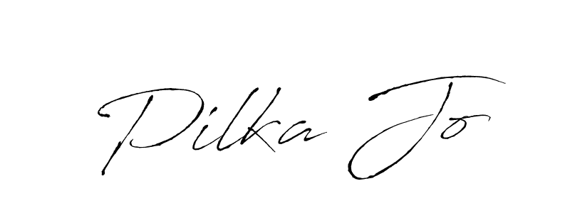 How to Draw Pilka Jo signature style? Antro_Vectra is a latest design signature styles for name Pilka Jo. Pilka Jo signature style 6 images and pictures png