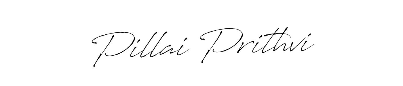 Also we have Pillai Prithvi name is the best signature style. Create professional handwritten signature collection using Antro_Vectra autograph style. Pillai Prithvi signature style 6 images and pictures png