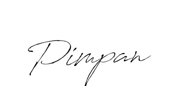 You should practise on your own different ways (Antro_Vectra) to write your name (Pimpan) in signature. don't let someone else do it for you. Pimpan signature style 6 images and pictures png