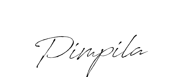 Design your own signature with our free online signature maker. With this signature software, you can create a handwritten (Antro_Vectra) signature for name Pimpila. Pimpila signature style 6 images and pictures png