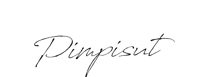 Create a beautiful signature design for name Pimpisut. With this signature (Antro_Vectra) fonts, you can make a handwritten signature for free. Pimpisut signature style 6 images and pictures png