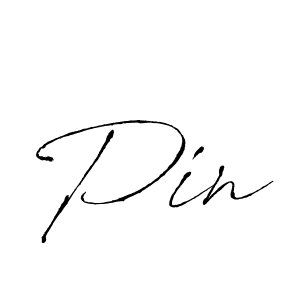 Create a beautiful signature design for name Pin. With this signature (Antro_Vectra) fonts, you can make a handwritten signature for free. Pin signature style 6 images and pictures png