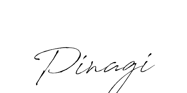 Make a beautiful signature design for name Pinagi. With this signature (Antro_Vectra) style, you can create a handwritten signature for free. Pinagi signature style 6 images and pictures png