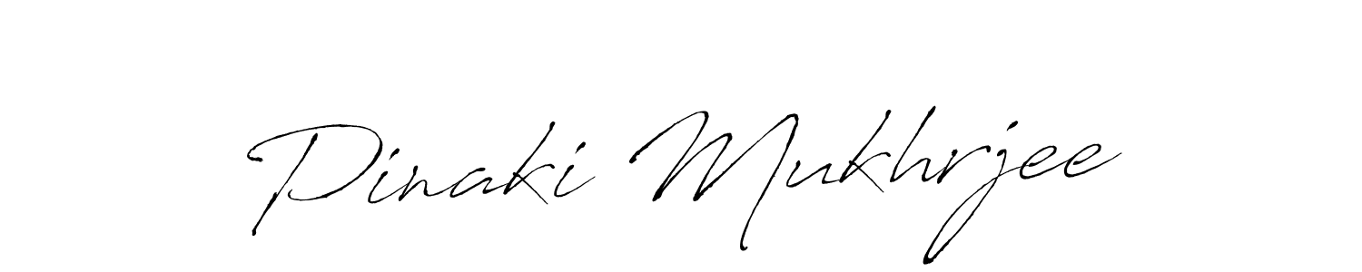 Create a beautiful signature design for name Pinaki Mukhrjee. With this signature (Antro_Vectra) fonts, you can make a handwritten signature for free. Pinaki Mukhrjee signature style 6 images and pictures png