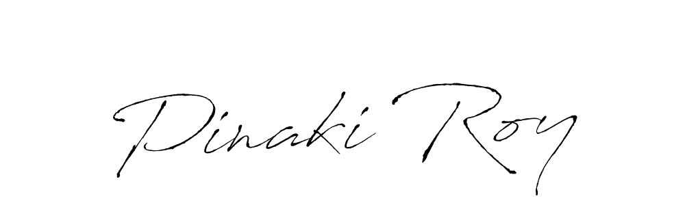 How to make Pinaki Roy name signature. Use Antro_Vectra style for creating short signs online. This is the latest handwritten sign. Pinaki Roy signature style 6 images and pictures png