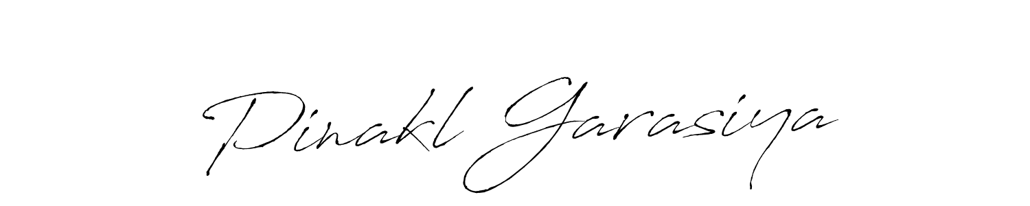 Use a signature maker to create a handwritten signature online. With this signature software, you can design (Antro_Vectra) your own signature for name Pinakl Garasiya. Pinakl Garasiya signature style 6 images and pictures png