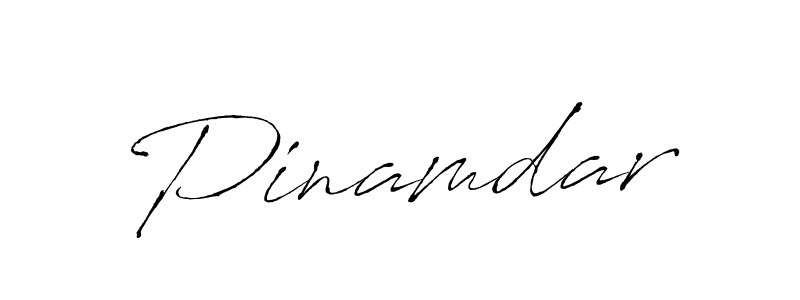 Create a beautiful signature design for name Pinamdar. With this signature (Antro_Vectra) fonts, you can make a handwritten signature for free. Pinamdar signature style 6 images and pictures png