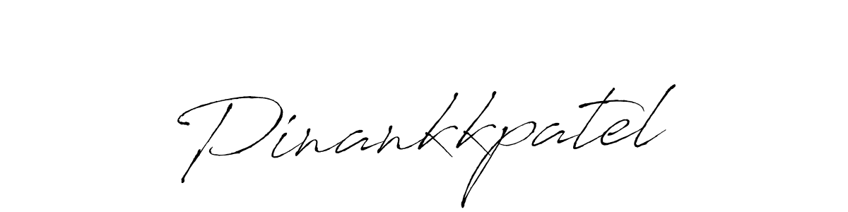 Make a beautiful signature design for name Pinankkpatel. Use this online signature maker to create a handwritten signature for free. Pinankkpatel signature style 6 images and pictures png