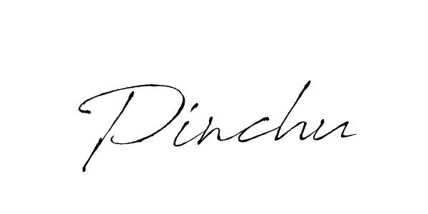 How to make Pinchu name signature. Use Antro_Vectra style for creating short signs online. This is the latest handwritten sign. Pinchu signature style 6 images and pictures png