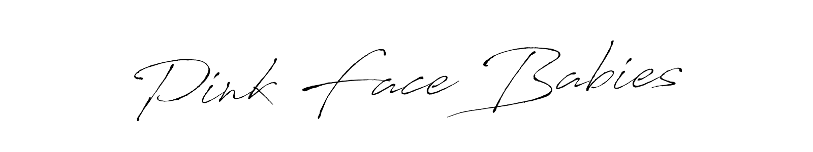 Use a signature maker to create a handwritten signature online. With this signature software, you can design (Antro_Vectra) your own signature for name Pink Face Babies. Pink Face Babies signature style 6 images and pictures png