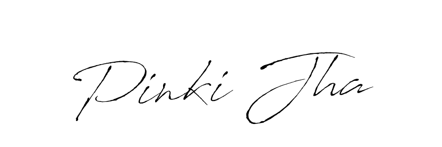 The best way (Antro_Vectra) to make a short signature is to pick only two or three words in your name. The name Pinki Jha include a total of six letters. For converting this name. Pinki Jha signature style 6 images and pictures png